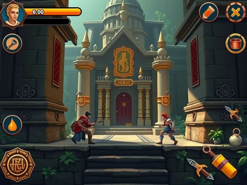 Mystic Temple Loot gameplay screenshot